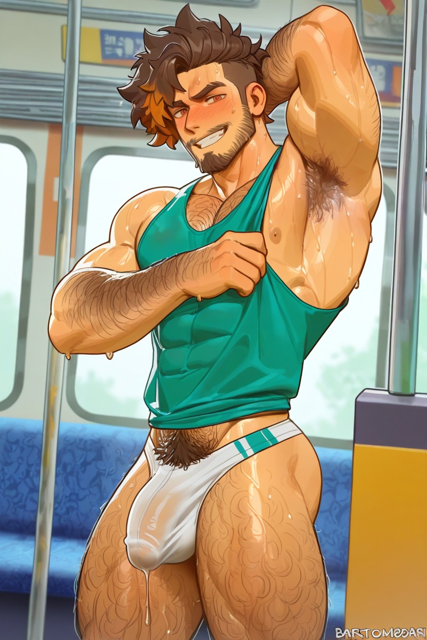 Volumous Hair, Excessive Precum, Hairy Legs AI同性戀黃片