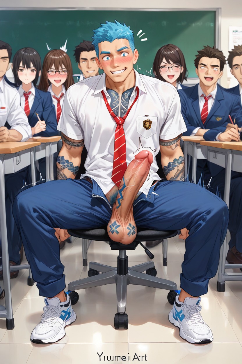 Detailed Skin, High Resolution, Single Porno gay IA