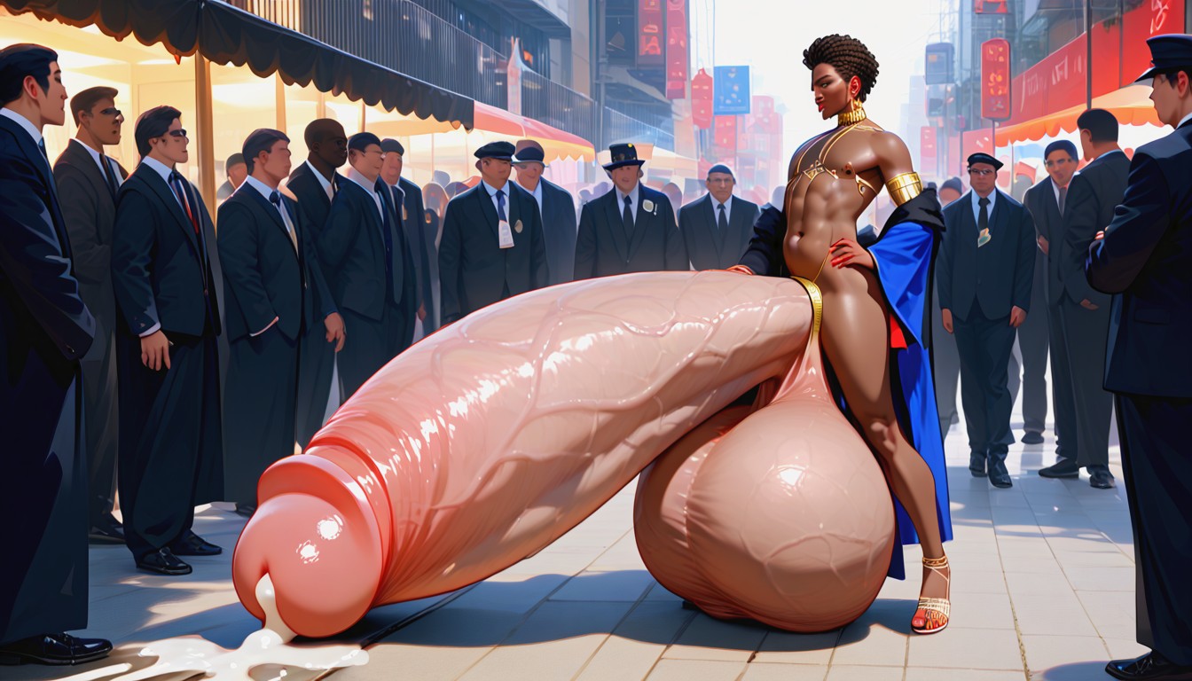 Thick Glans, Clubshaped Penis, Hyper Realistic ゲイAIポルノ