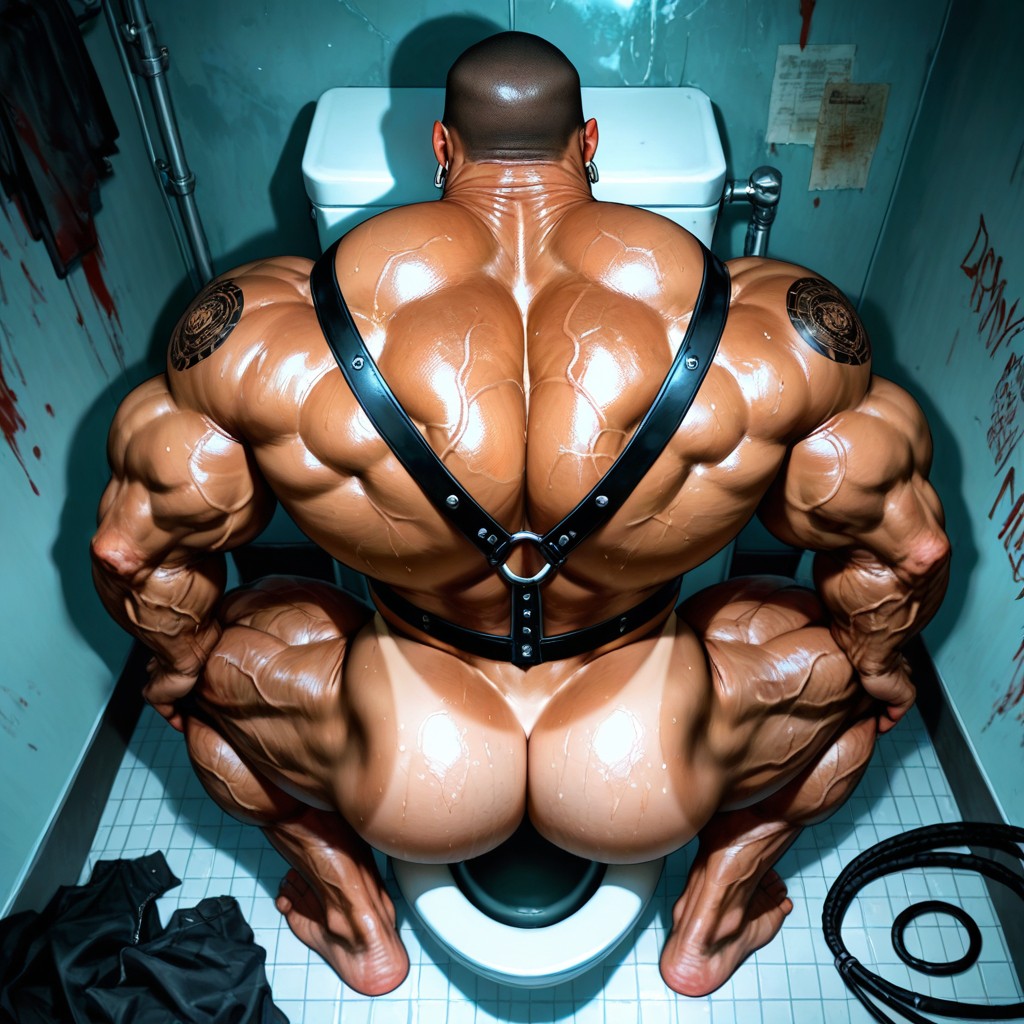 Huge Balls, No Hair On Forearms, Long Strong Neck ゲイAIポルノ
