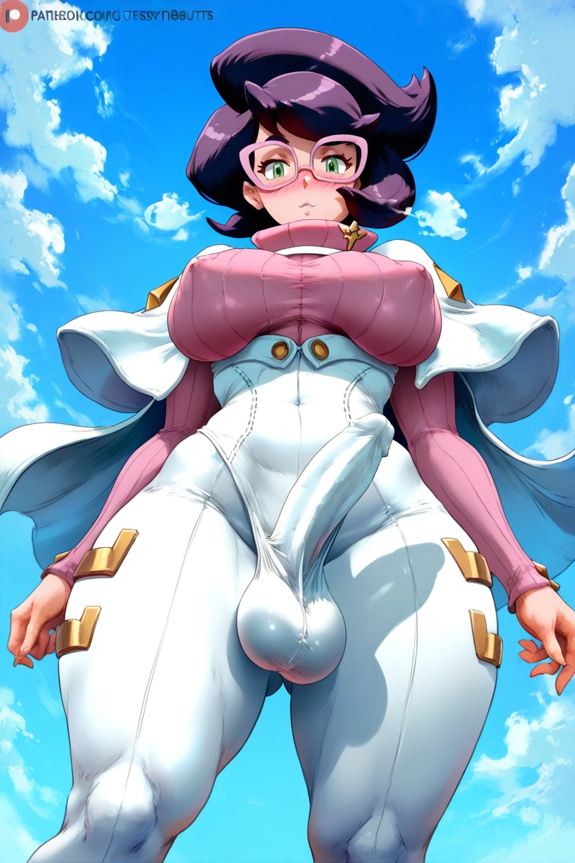 Outdoors, High Detailed, Massive Sagging Balls ゲイAIポルノ