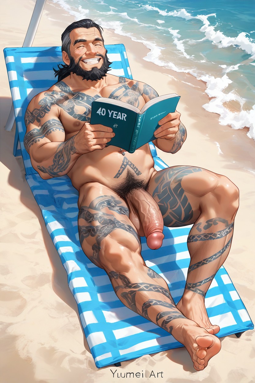 Very Tanned, Yuumei, Sharp Focus AI Gay Porn