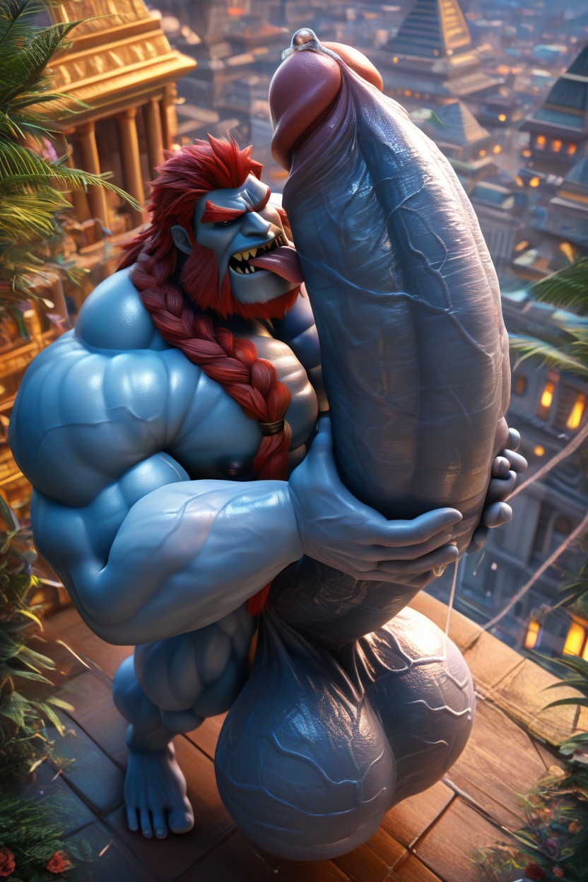 Jerking Off Motion Blur, 腕を一緒に, Gigantic Growing Cock ゲイAIポルノ