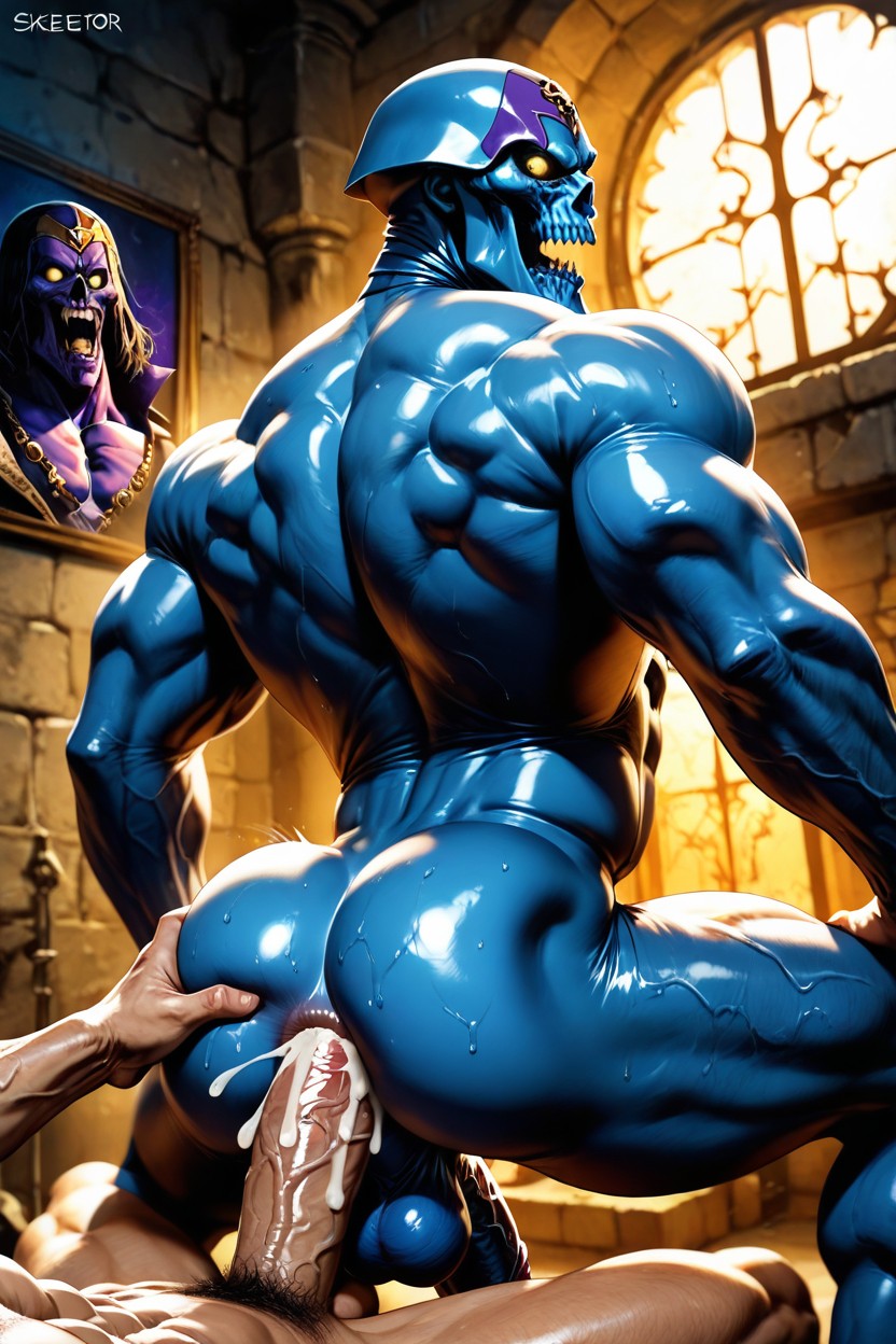 Cum Leaking From Anus, Lazy Pose, Eternia ゲイAIポルノ