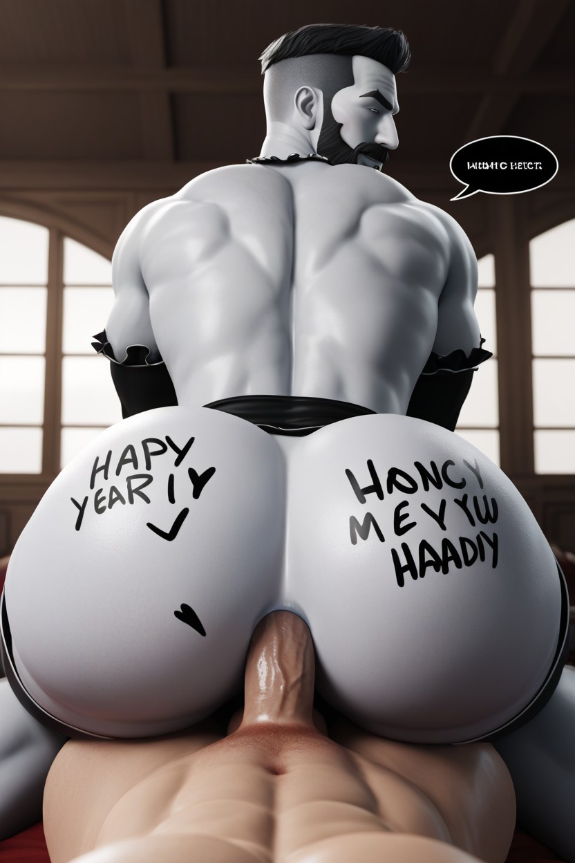 Anal, Speech Bubble, 極端下半身沉重 AI同性戀黃片