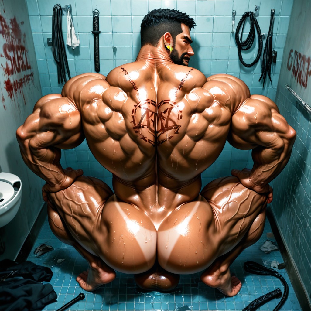 Vascular Muscles, Muscular Ass, Bara AI同性戀黃片