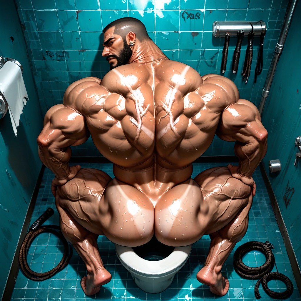Square Jaw, Handsome, Muscular Ass AI同性戀黃片