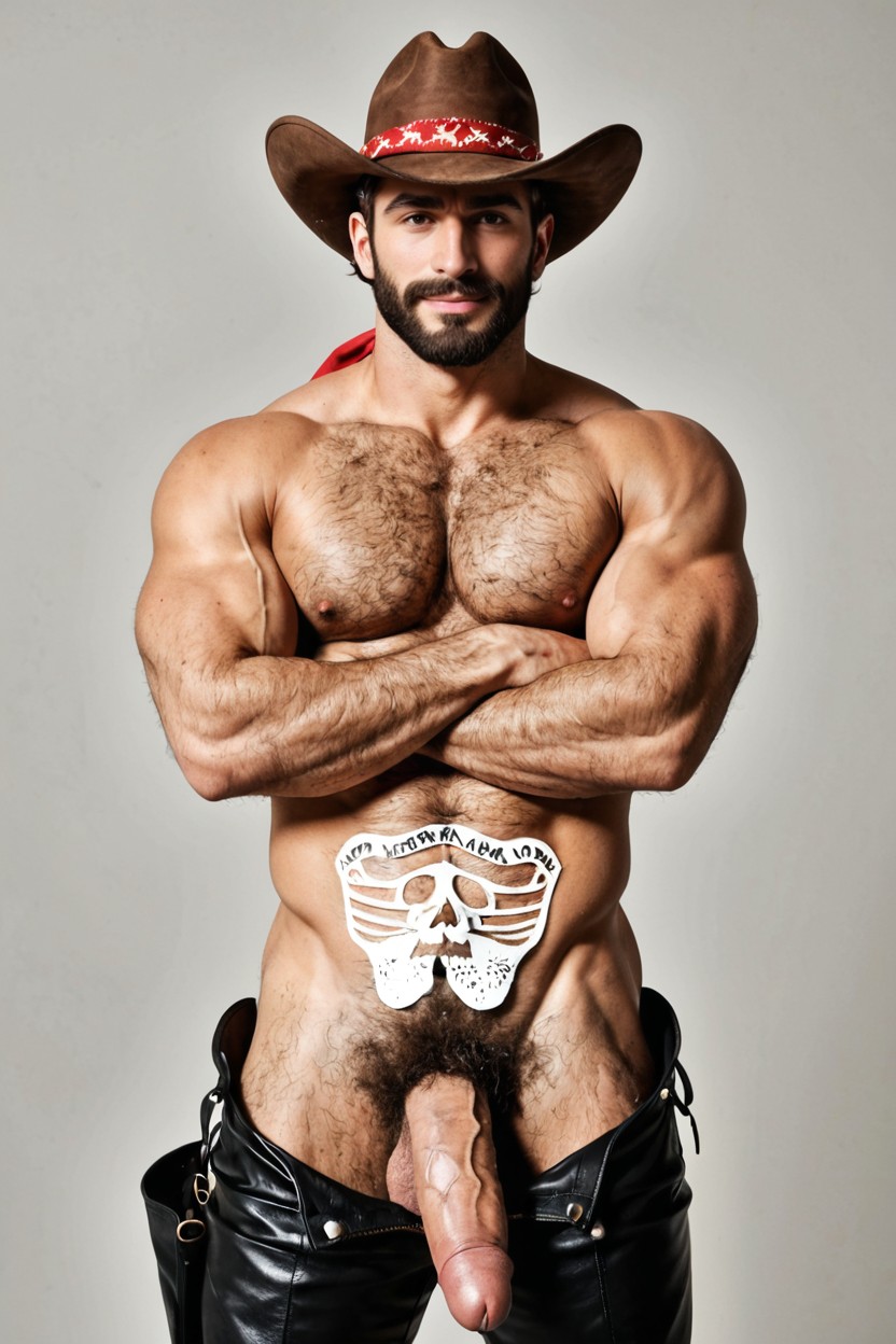 Front View, Huge Sagging Balls, Smirk Porno IA Gay
