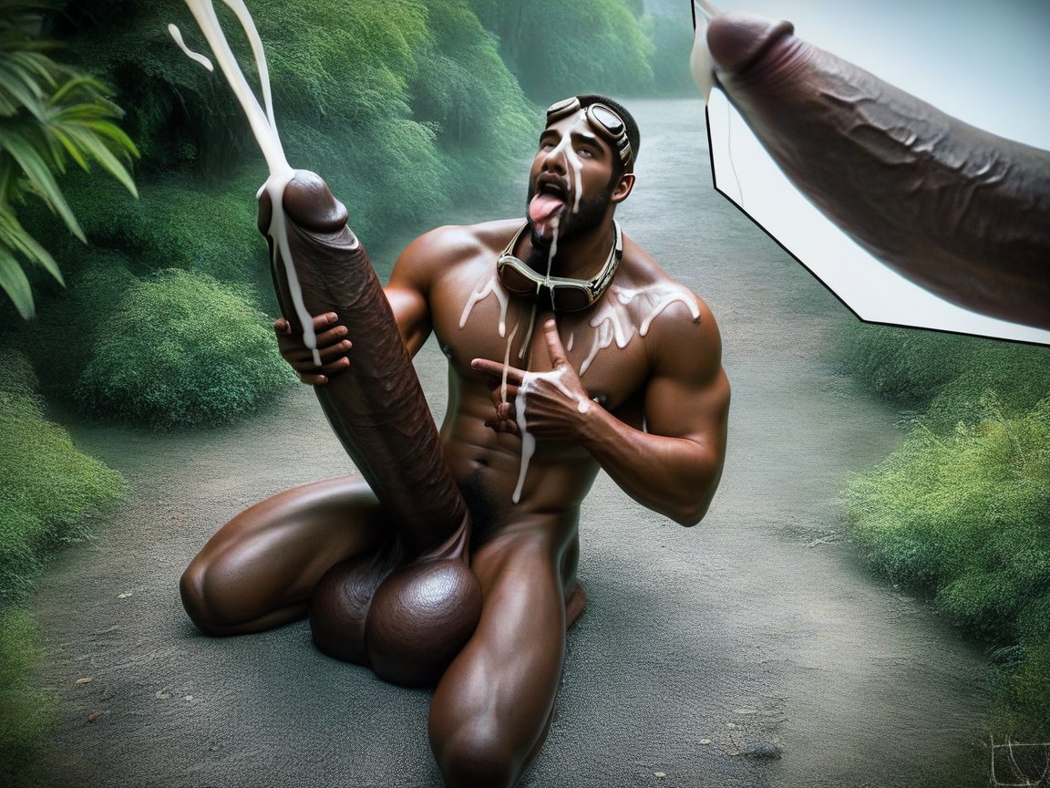 Kneeling, Harem Of Guys, Circle Jerk Porno IA Gay