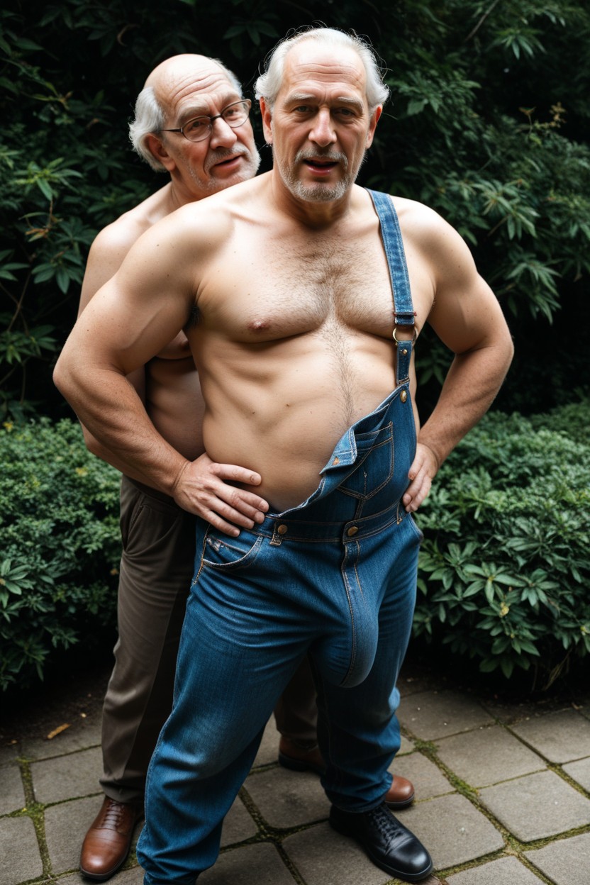 50+, Groin, Vue De Face Porno IA Gay