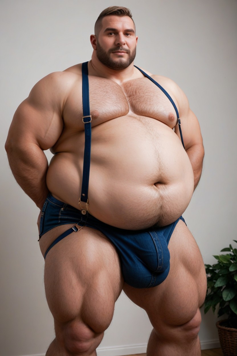 Large Low Hanging Balls, Male, Gros Cul Porno IA Gay