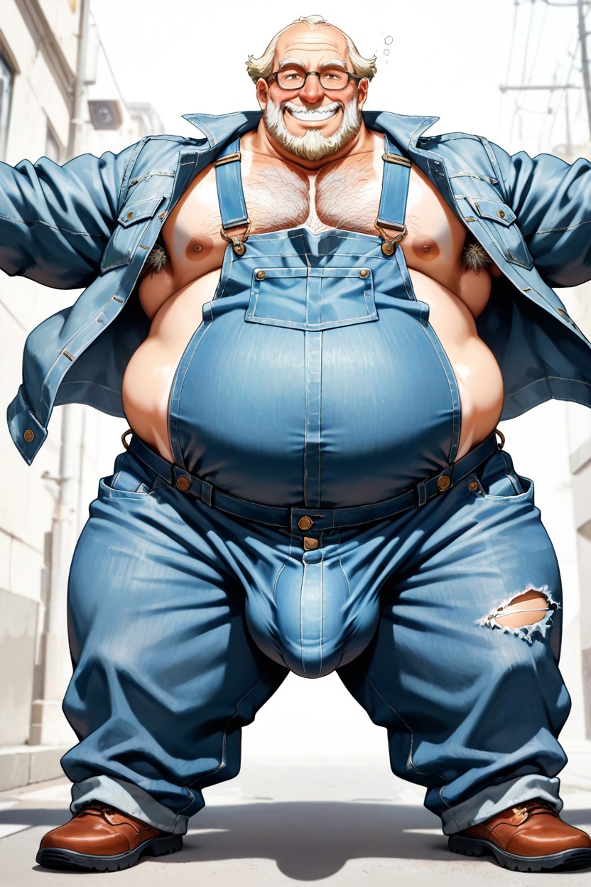 Regarder La Visionneuse, Fat Full Blob Belly Chubby, Front View Porno IA Gay