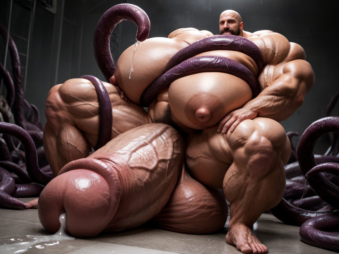 Extreme Hyper Cock, Massive Oversized Hyper Testicles, 18+ Porno IA Gay