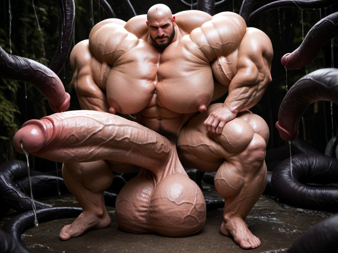 Big Cock Tentacles Everywhere, Huge Cock Tentacles Penerates Mouth, Oversized Cock Tentacles Penetrates Anus Porno IA Gay