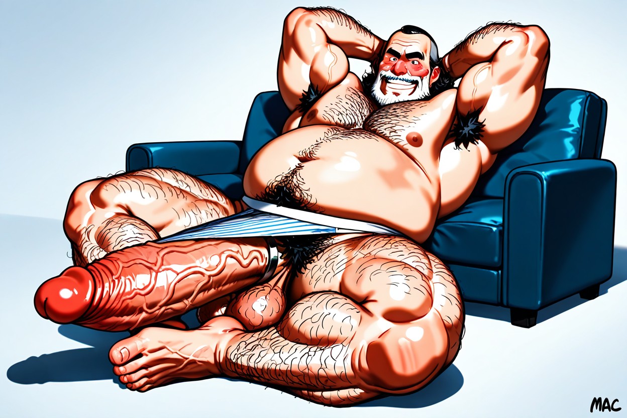 Only Masc Men, Massive Penis, Sunny AI Gay Porn