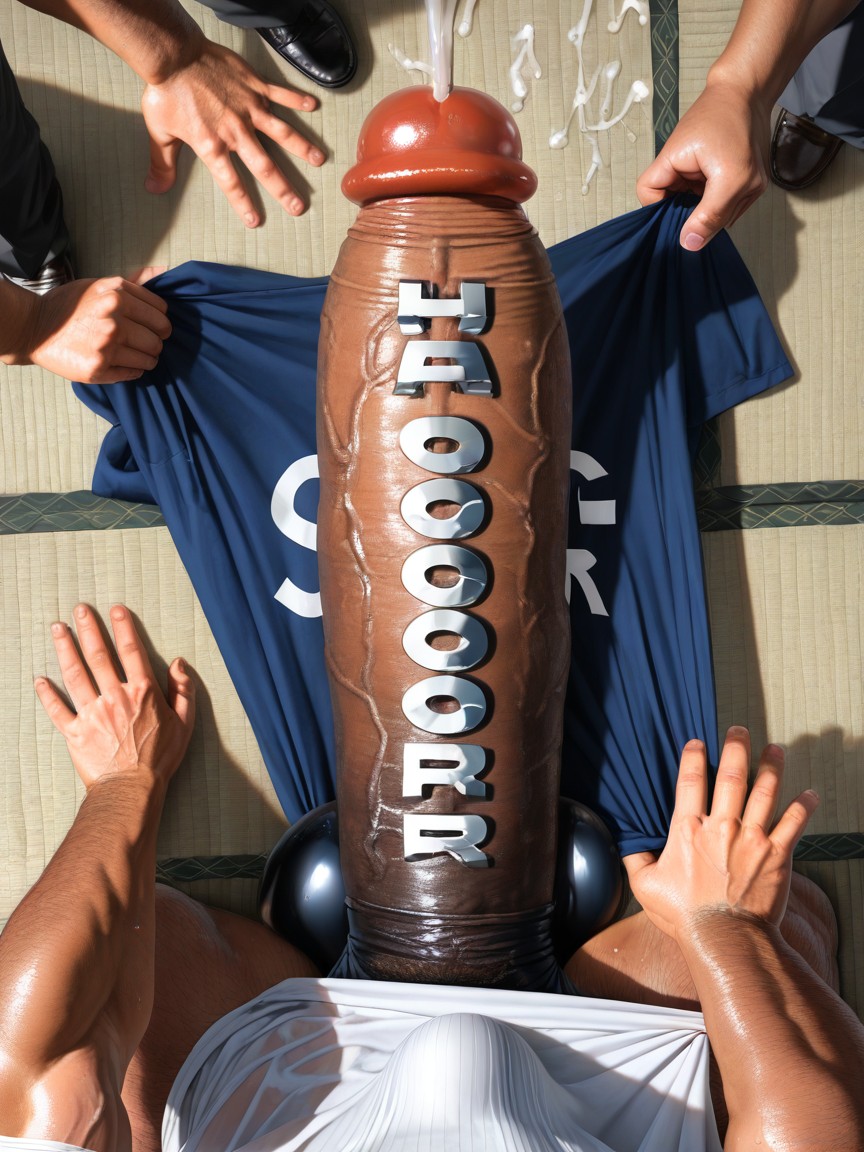 Male Only, Hyper Upward Erection Stretches Shirt, Shirt Pulled Over Hyper Boner Porno IA Gay