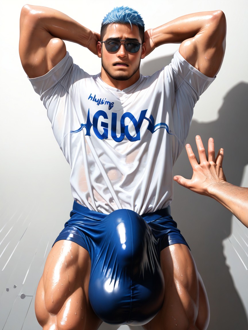 Hq, Realistic, Gigantic Fully Erect Shirt Bulge Porno IA Gay