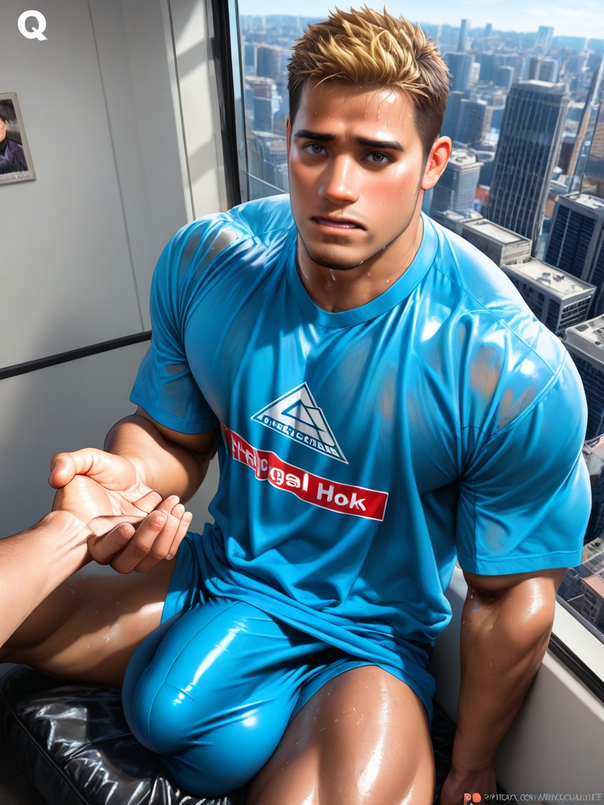 Shirt Stretches Over Cock, Gigantic Fully Erect Shirt Bulge, Cock Bigger Than Body Porno gay IA