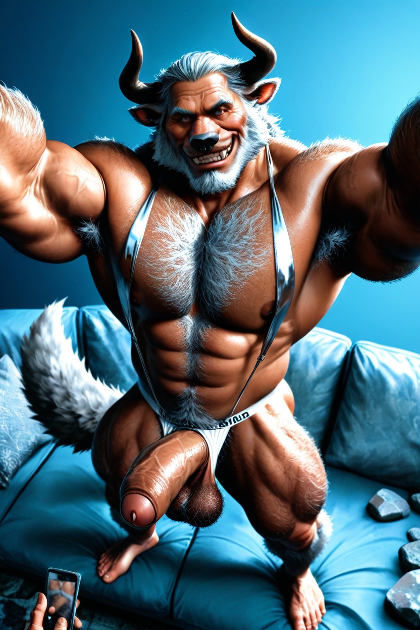 Excessive Body Hair, 阴茎环, 側視圖 AI同性戀黃片