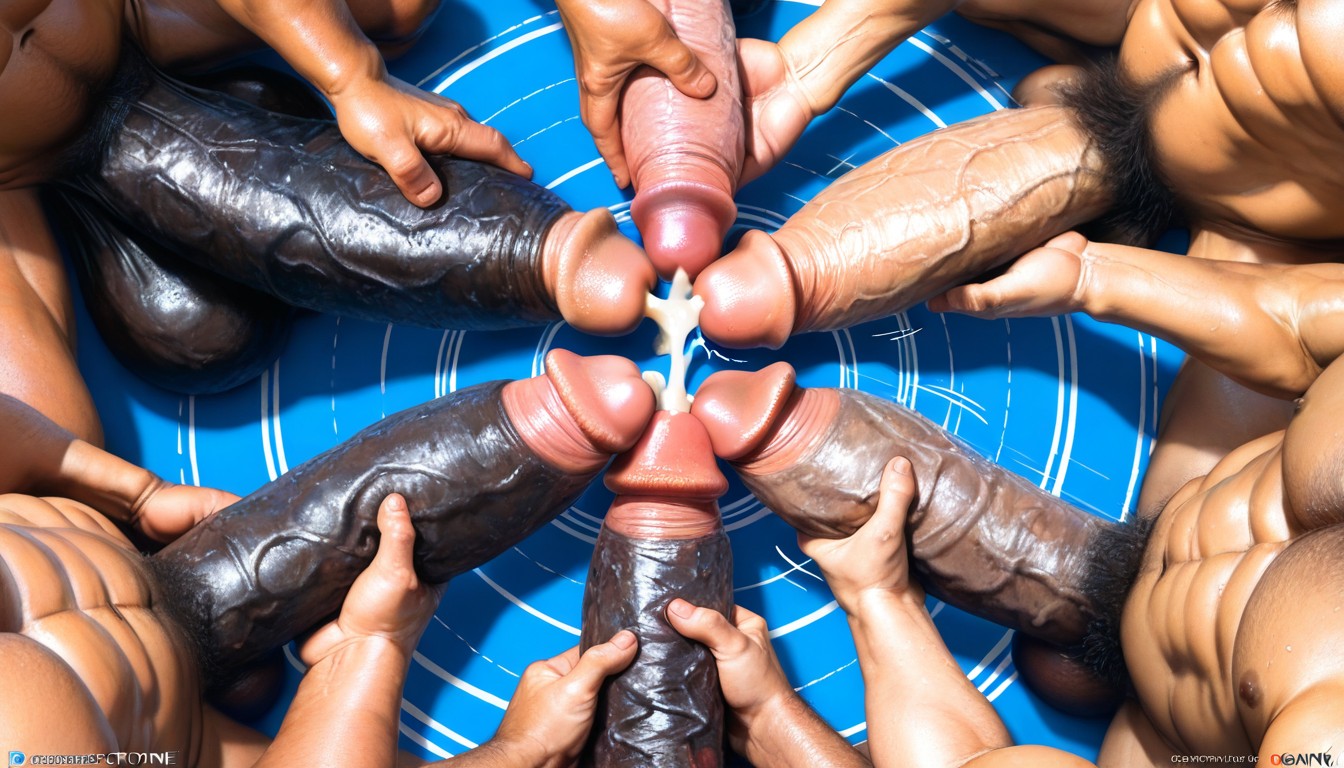 Group Cum, Helping Hand, Hugging Cock AI同性戀黃片