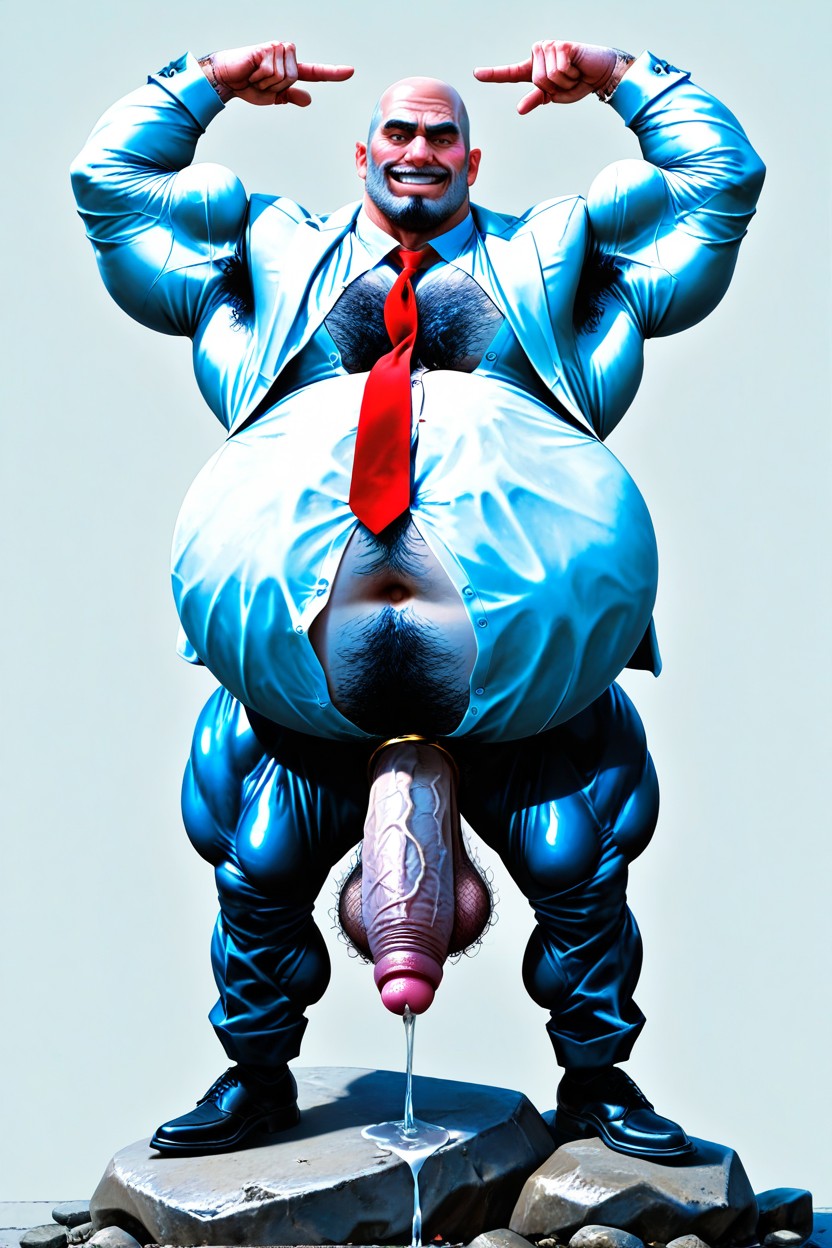 Octane Render, Character Dick Gumshoe, Solo ゲイAIポルノ