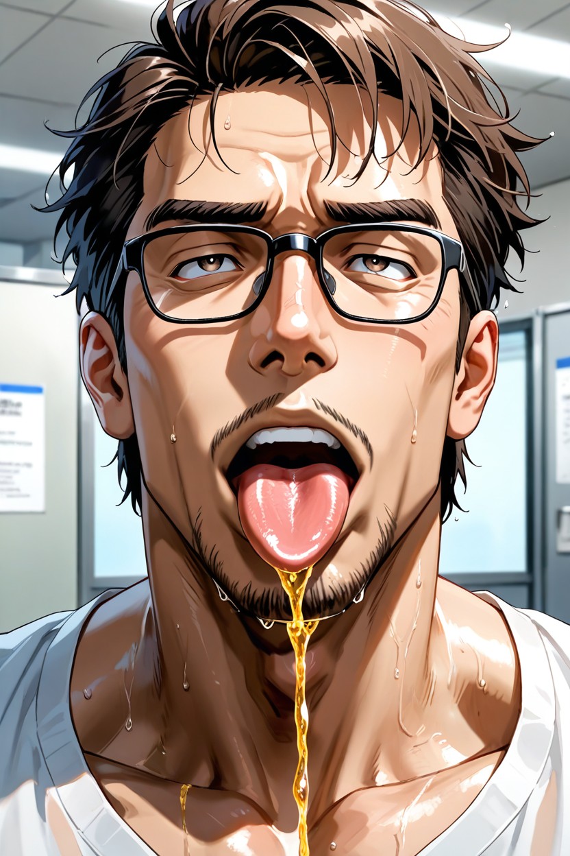 Yo, 18+, Tongue Out ゲイAIポルノ