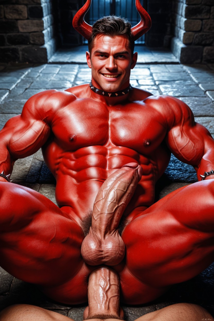 Defined Abs, Demon, 雙人圖 AI同性戀黃片