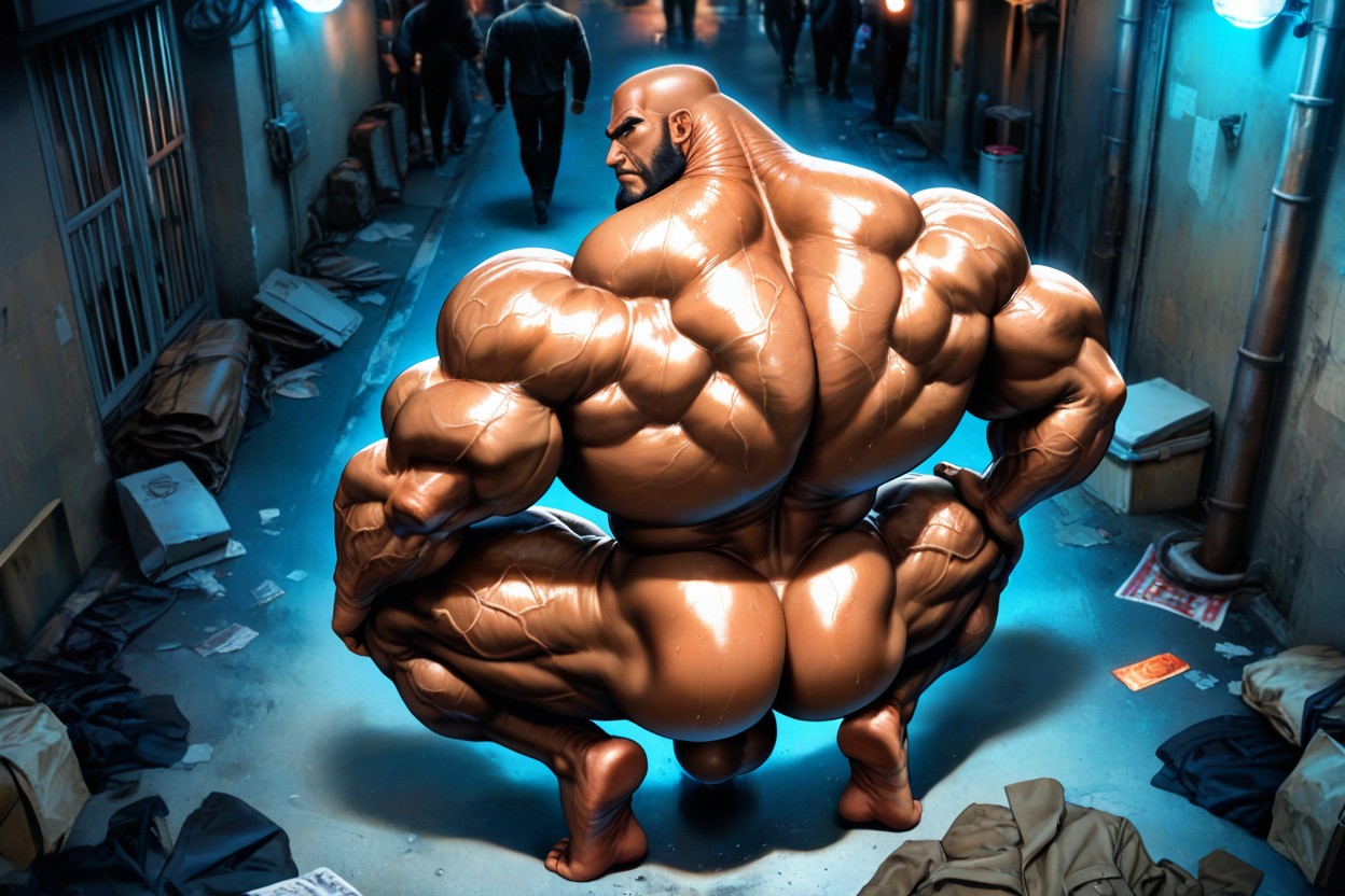 Naked, Muscular Legs, Hyper Balls AI同性戀黃片