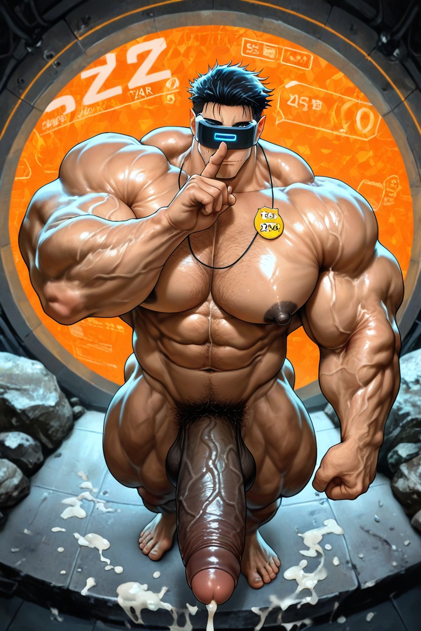 Robotic Arm, Masculine, Exquisite Tonal Range AI Gay Porn