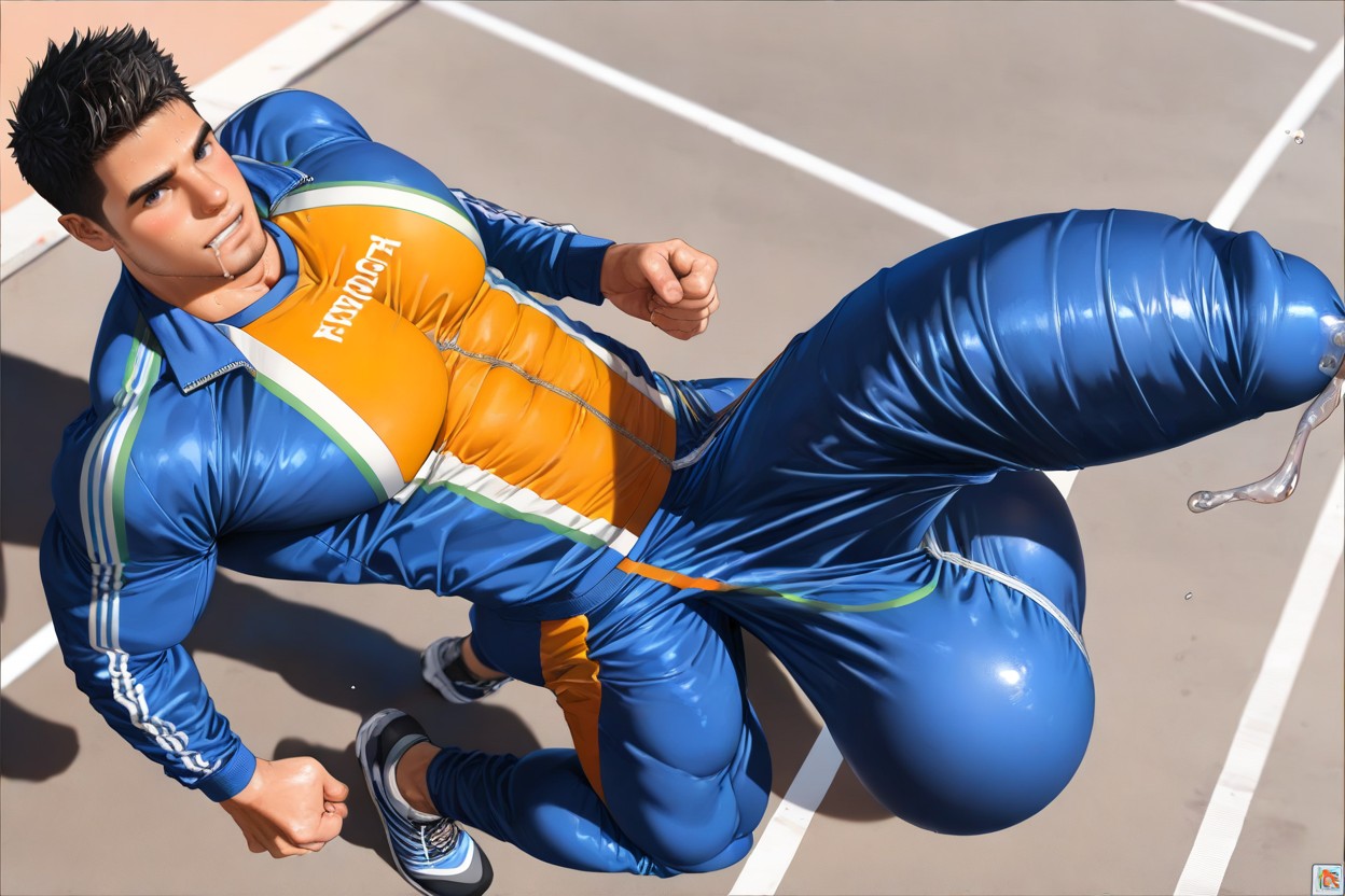 Hq, Upward Curved Cock, Selfsuck ゲイAIポルノ