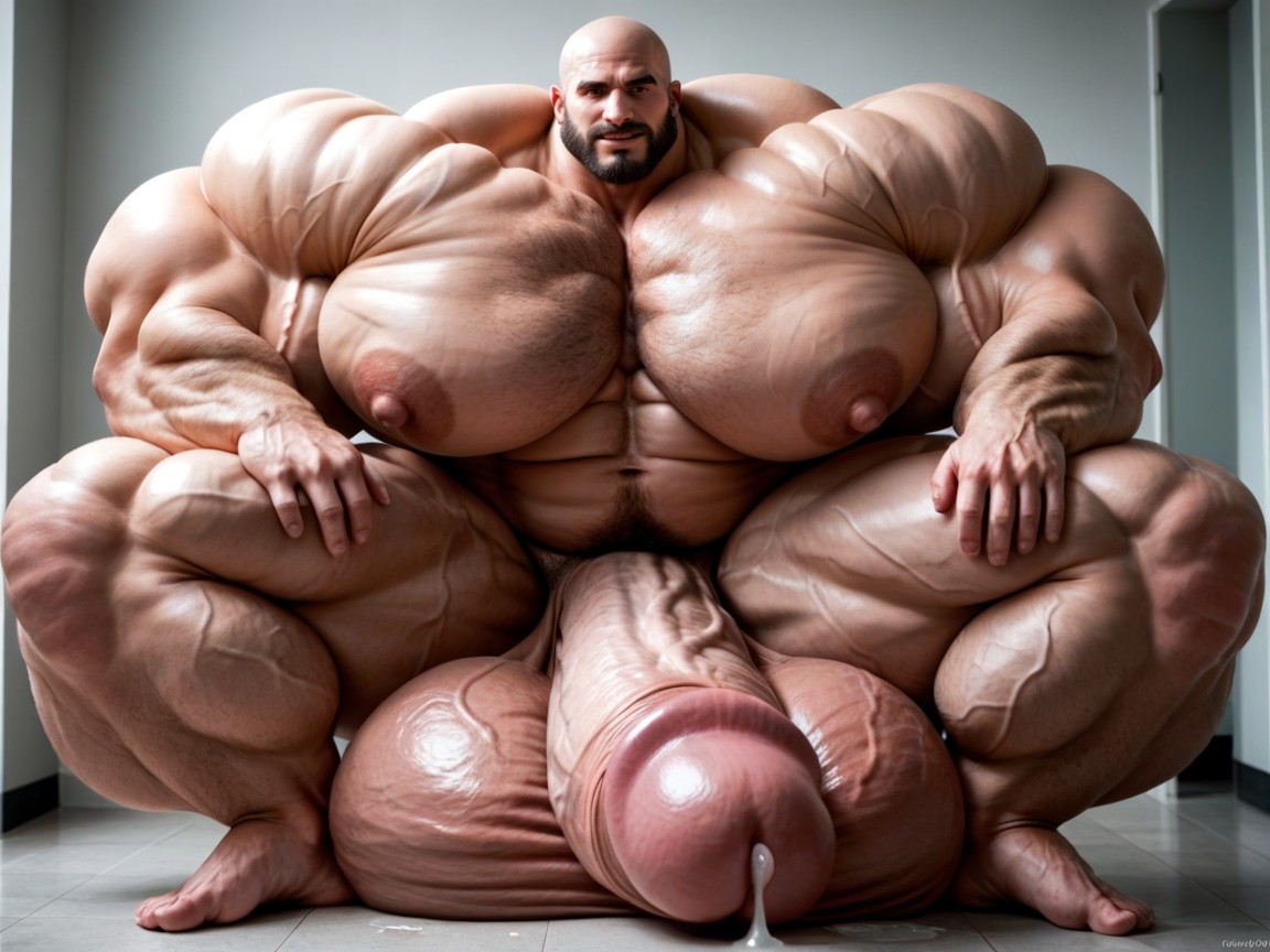 Balls Bigger Than Human, Obese, Hyper Puffy Cock AI同性恋黄片