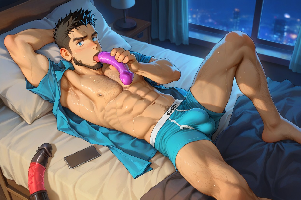 Underwear, Beitemian, Squeezable AI Gay Porn
