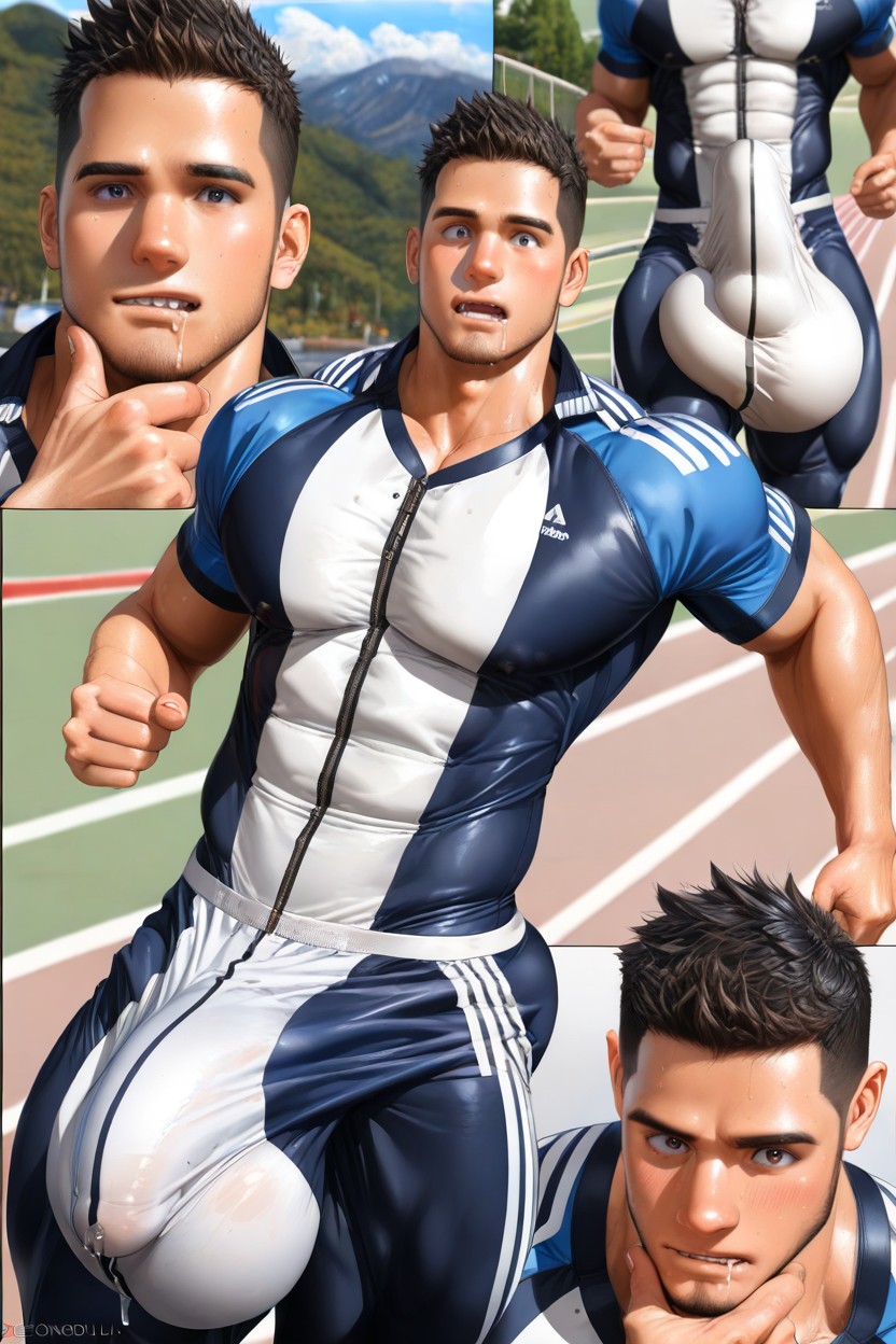 Uncensored, Square Jaw, Bara AI Gay Porn