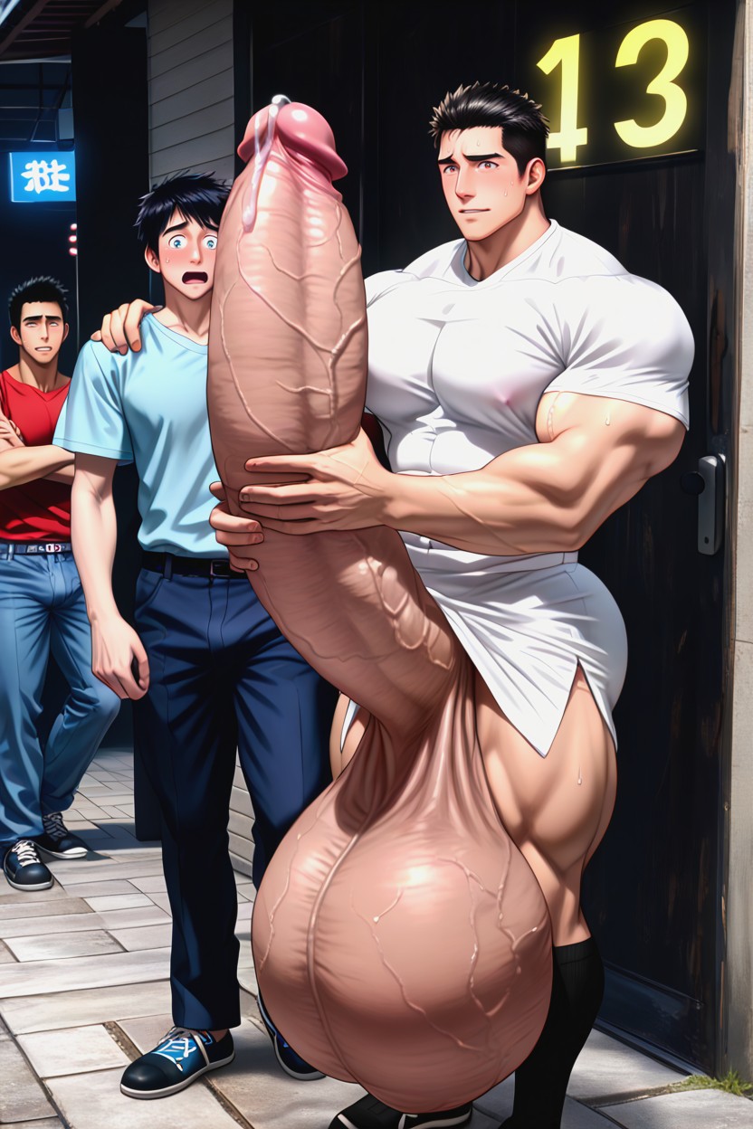 Correct Anatomy, Exhibitionism, Hyper Bulge Porno gay IA
