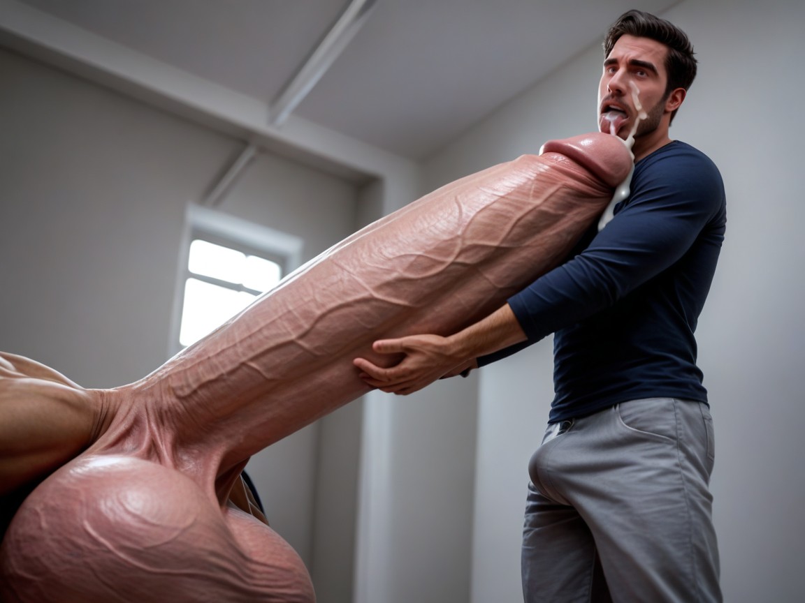 Male Only, Handjob, Annoyed AI Gay Porn