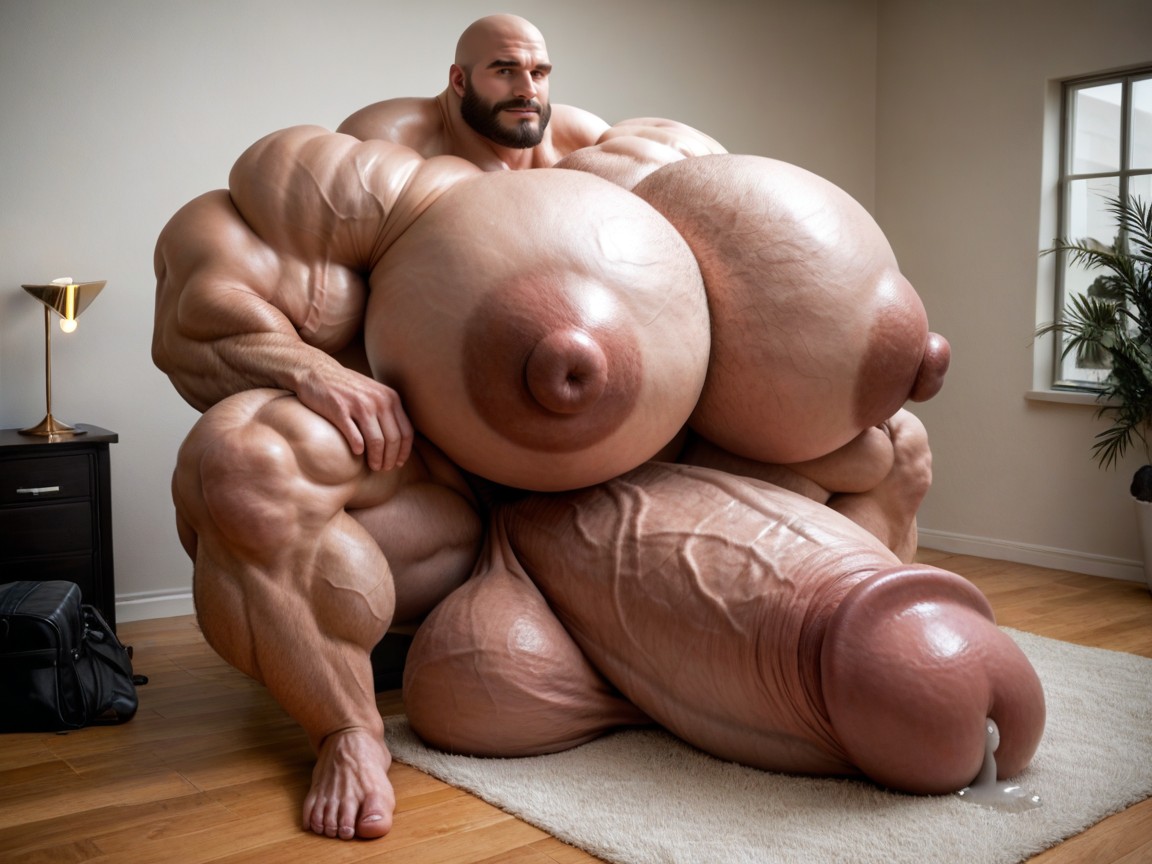 Massive Oversized Hyper Testicles, Hyper Cock, Puffy Porno gay IA
