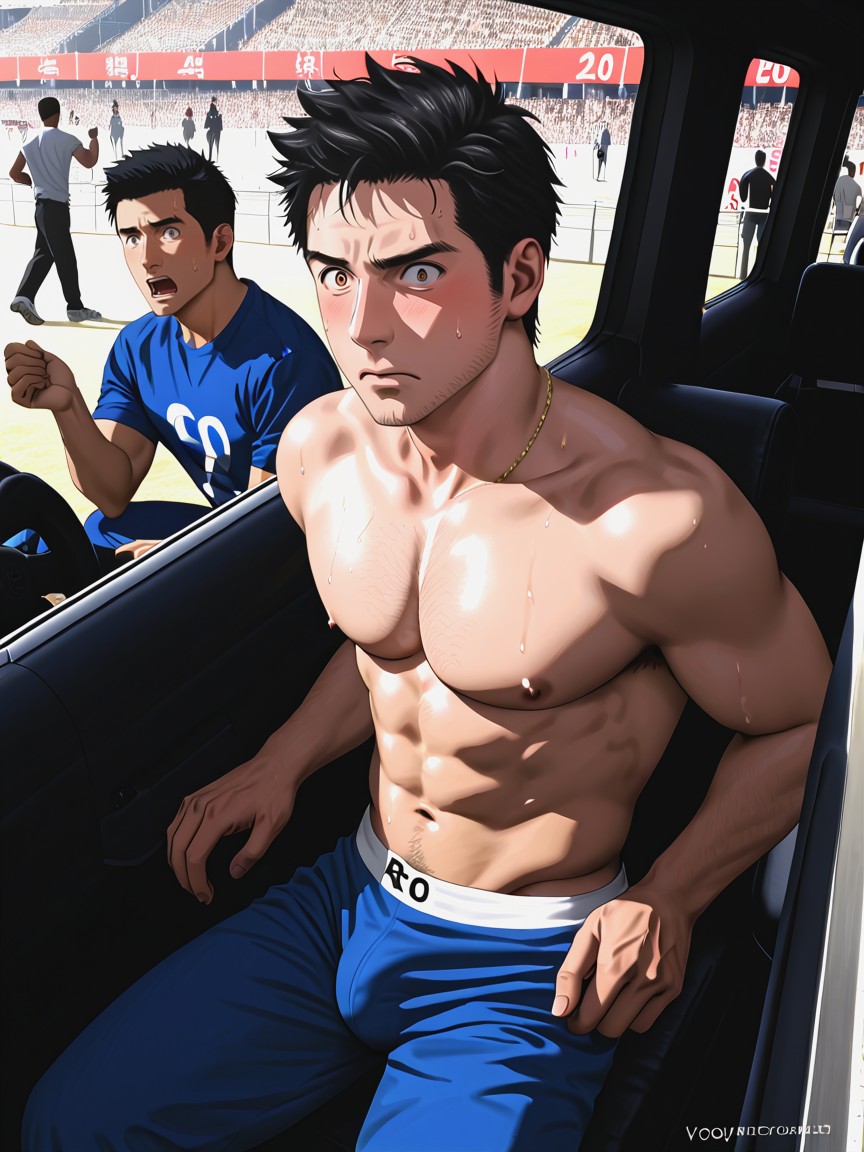 18+, Extremely Awkward, Square Jaw AI Gay Porn