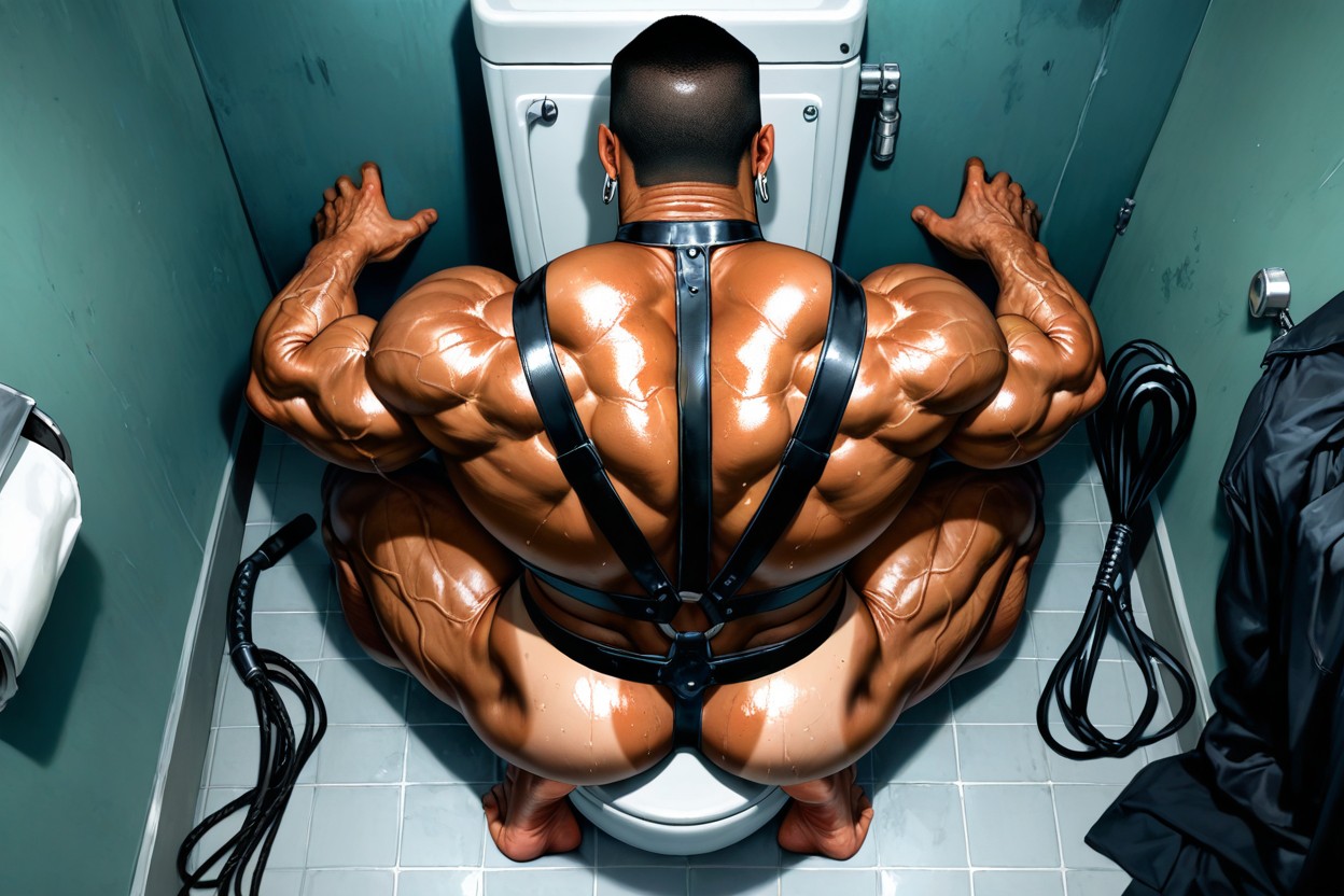 Long Black Beard, Handsome, Darkness AI Gay Porn