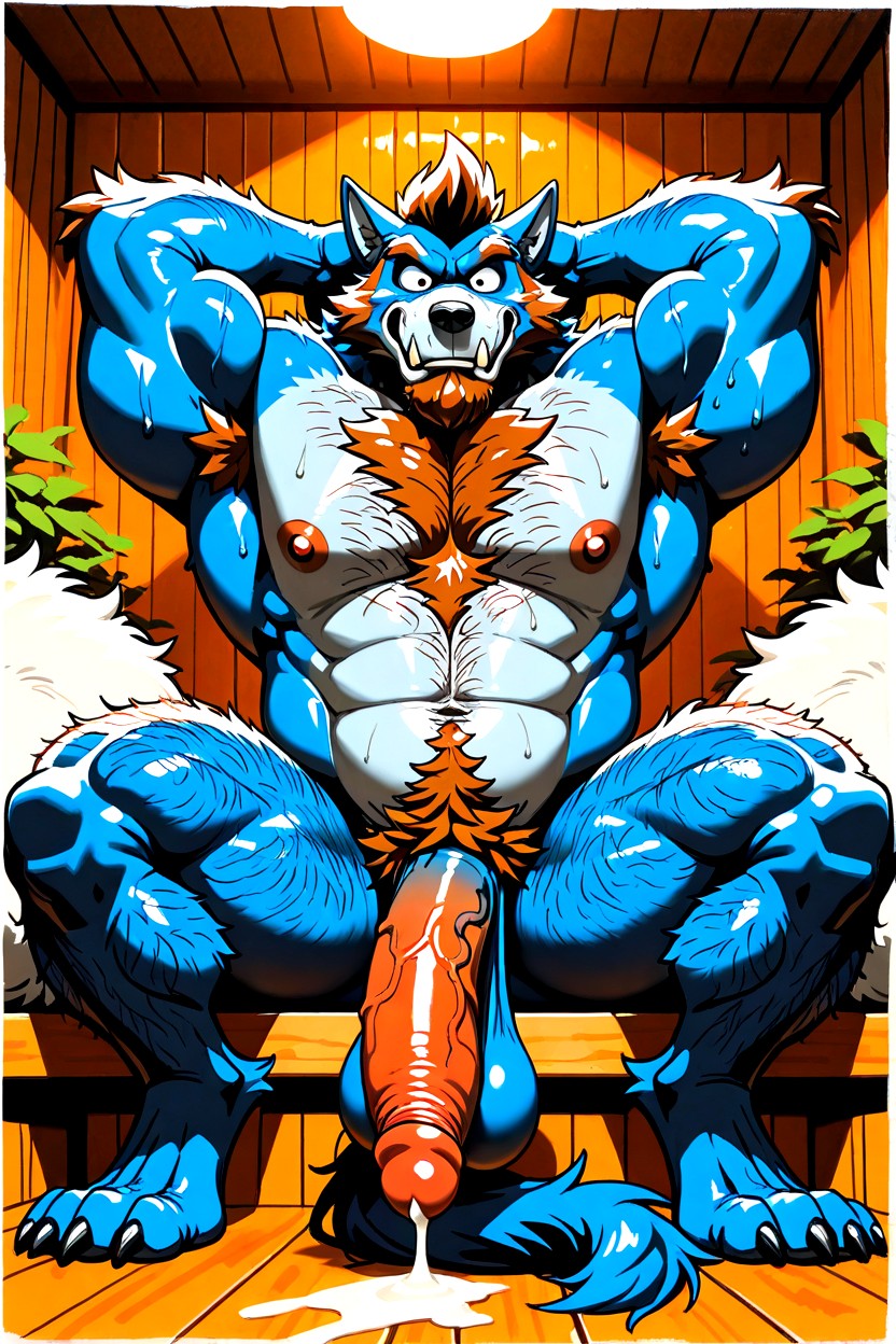 Hairy Arms, Lots Of Fur, Cryptid AI Gay Porn