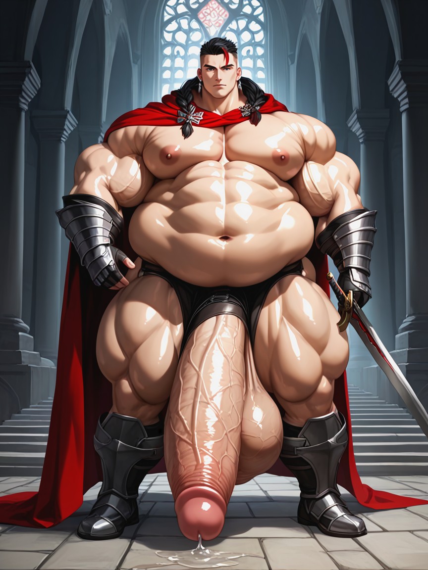 Armor, 18+, Highly Detailed AI Gay Porn