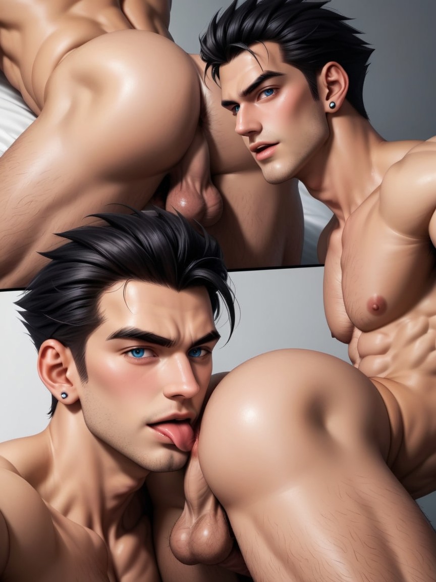 Smooth, Naked AI同性戀黃片
