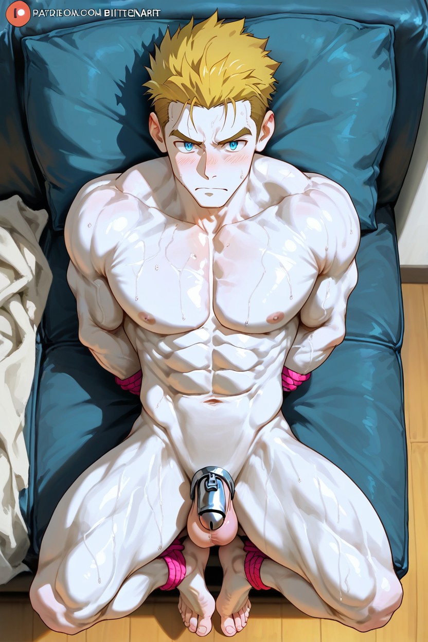 Sweaty, Has Medium Sized Smooth Testicles Which Are Not Caged, Waist AI同性恋黄片