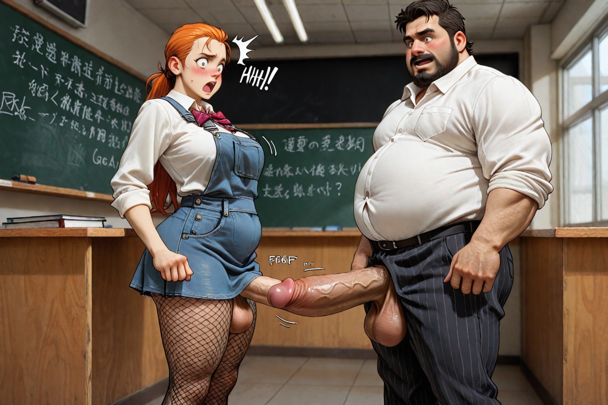 Muscular, Fat, Shocked AI Gay Porn
