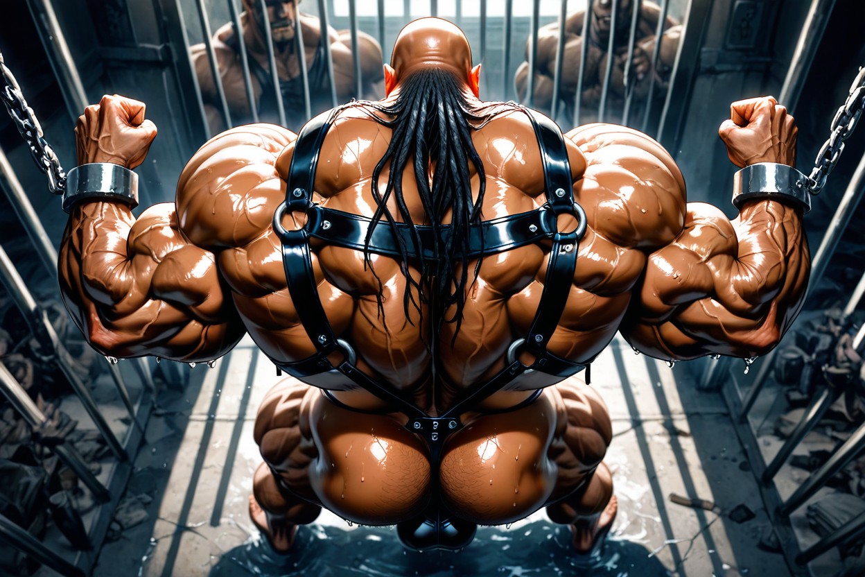Huge Veins, Caveman, Wide Back Porno IA Gay
