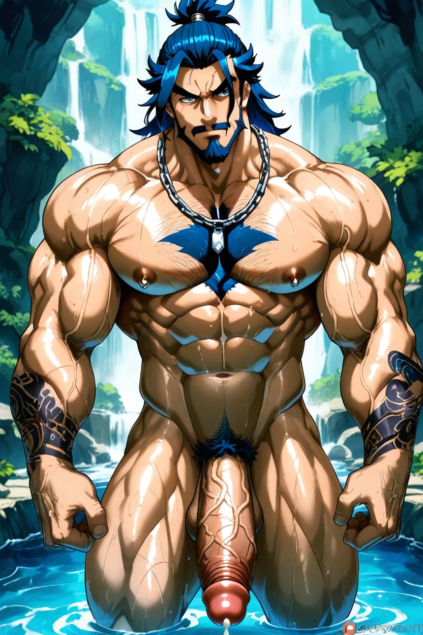 Tatouage, Bara, Well Defined Arms Porno IA Gay