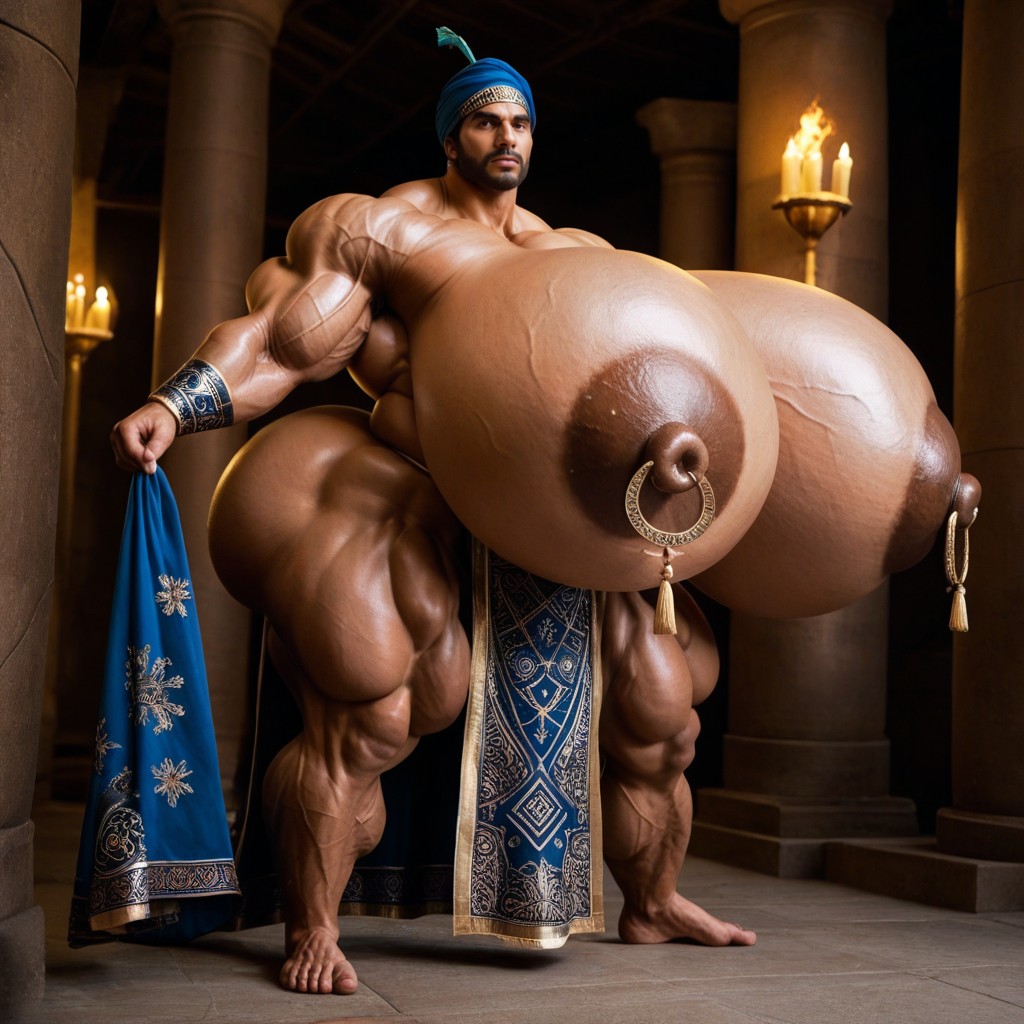 Musclé, 18+, Sud-asiatique Porno IA Gay