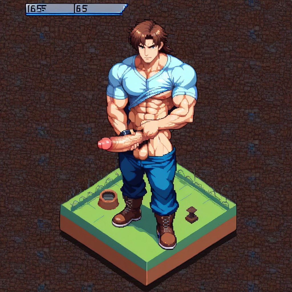 Chest, High Resolution, Standing ゲイAIポルノ