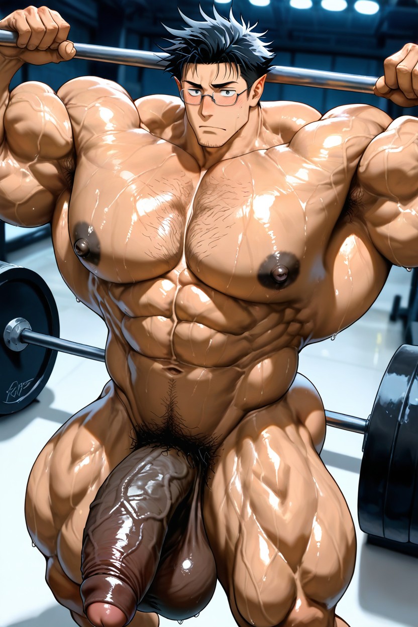 Oversize Muscle, Big Muscles, Boulder Shoulders KI Schwulenporno