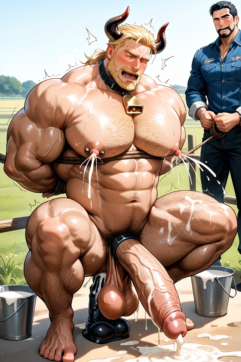 Huge Chest, Cowman Is Squatting, Big Nipples Porno gay IA
