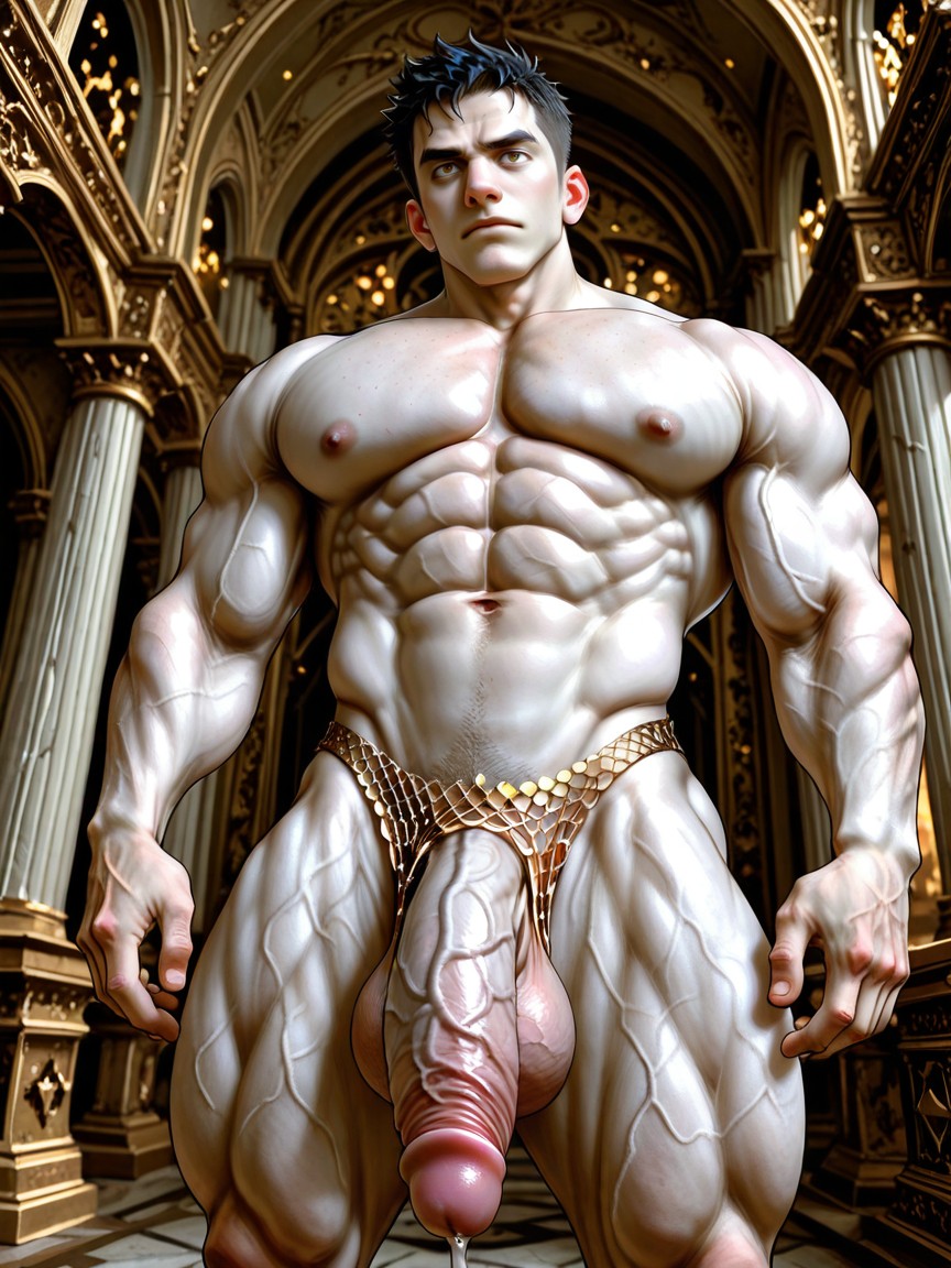Abs, Side Bangs, Redgartstyle Porno IA Gay